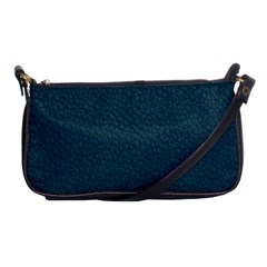 Leatherette 2 Blue Shoulder Clutch Bag by skindeep