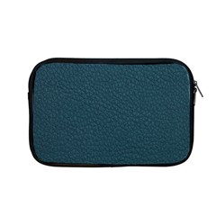 Leatherette 2 Blue Apple Macbook Pro 13  Zipper Case by skindeep