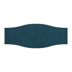 Leatherette 2 Blue Stretchable Headband