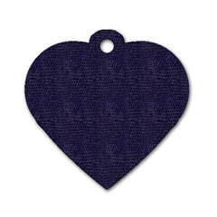 Leatherette 3 Dog Tag Heart (two Sides) by skindeep