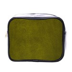 Leatherette 6 Green Mini Toiletries Bag (One Side) Front