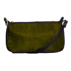 Leatherette 6 Green Shoulder Clutch Bag by skindeep