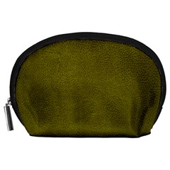 Leatherette 6 Green Accessory Pouch (large) by skindeep