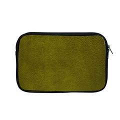 Leatherette 6 Green Apple Macbook Pro 13  Zipper Case by skindeep