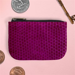 Leatherette 5 Purple Mini Coin Purse by skindeep