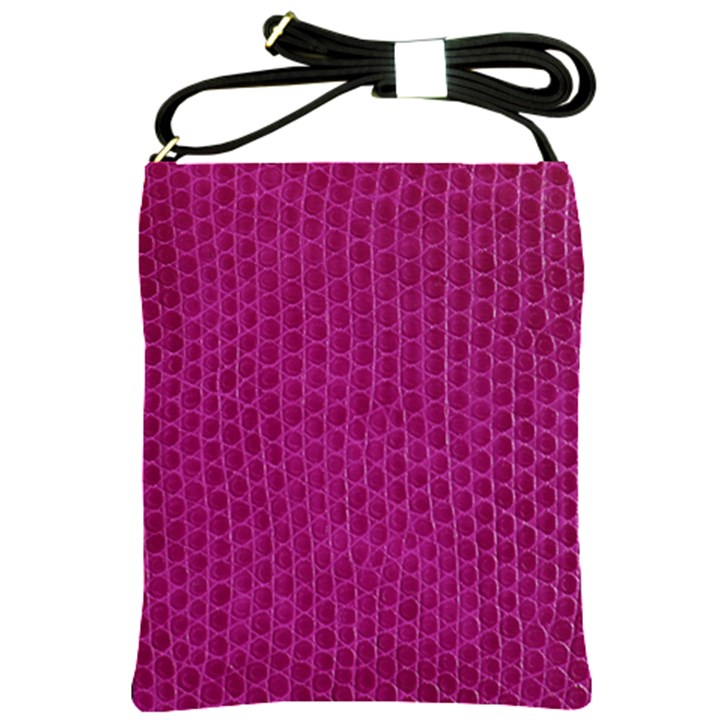 Leatherette 5 Purple Shoulder Sling Bag