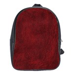 Leatherette 14 School Bag (Large) Front