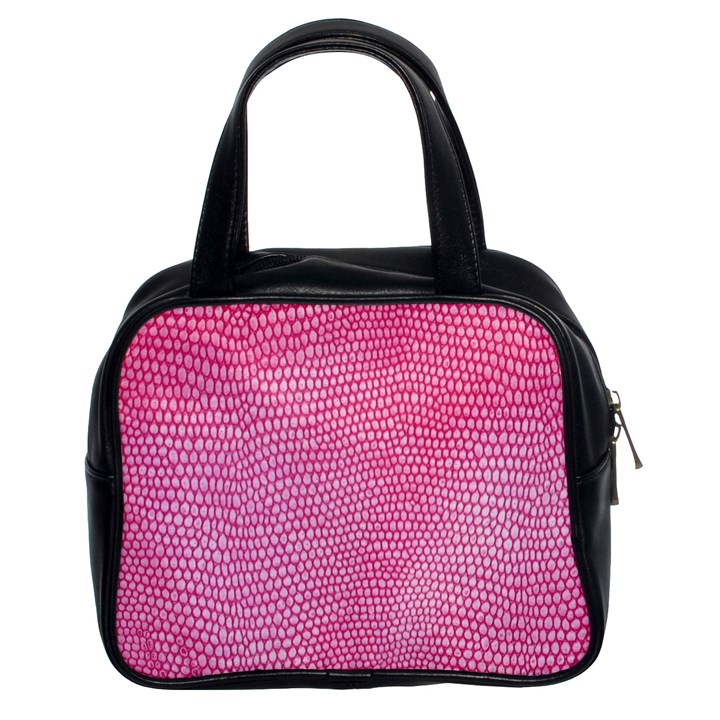 Reptile Skin Pattern 3 Classic Handbag (Two Sides)