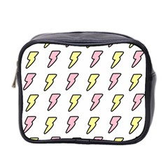 Pattern Cute Flash Design Mini Toiletries Bag (two Sides) by brightlightarts