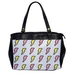 Pattern Cute Flash Design Oversize Office Handbag by brightlightarts