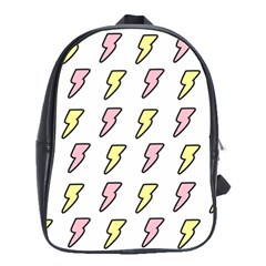 Pattern Cute Flash Design School Bag (large)