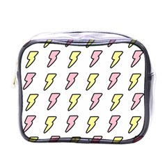 Pattern Cute Flash Design Mini Toiletries Bag (one Side) by brightlightarts