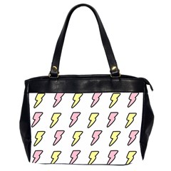 Pattern Cute Flash Design Oversize Office Handbag (2 Sides)