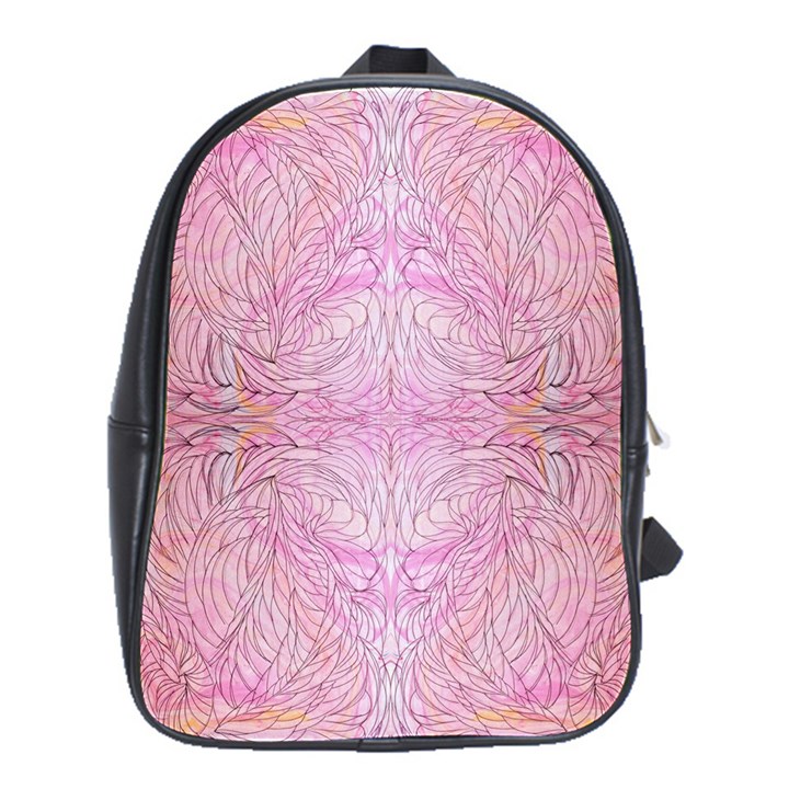 Mixed Media Repeats I School Bag (Large)