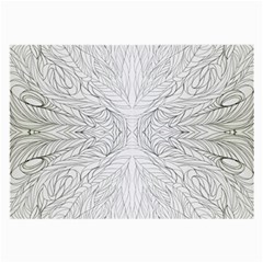 Mono Repeats Iii Large Glasses Cloth (2 Sides) by kaleidomarblingart