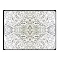 Mono Repeats Fleece Blanket (Small)