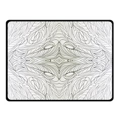 Mono Repeats Double Sided Fleece Blanket (Small) 