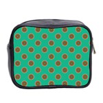 ethnic circular print Mini Toiletries Bag (Two Sides) Back