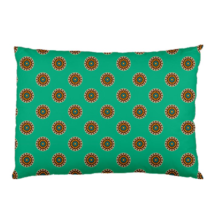 ethnic circular print Pillow Case (Two Sides)