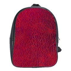 Cracked Leather 2 School Bag (large)