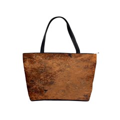 Aged Leather Classic Shoulder Handbag