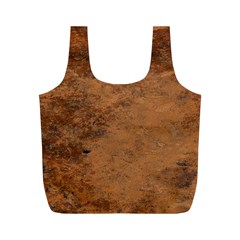 Aged Leather Full Print Recycle Bag (m) by skindeep