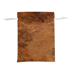 Aged Leather Lightweight Drawstring Pouch (l)