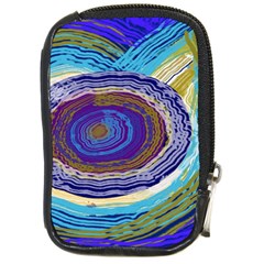 Swirls Compact Camera Leather Case by kiernankallan