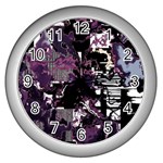 Pressure Points Wall Clock (Silver) Front