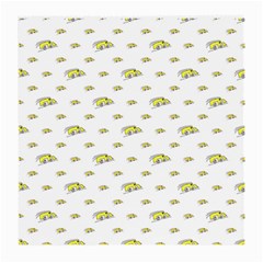 Cartoon Funny Weird Car Motif Pattern Medium Glasses Cloth by dflcprintsclothing