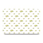 Cartoon Funny Weird Car Motif Pattern Plate Mats 18 x12  Plate Mat