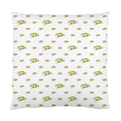 Cartoon Funny Weird Car Motif Pattern Standard Cushion Case (two Sides) by dflcprintsclothing