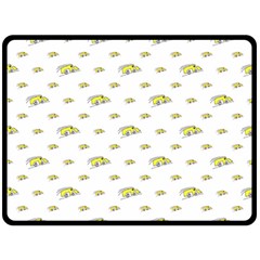 Cartoon Funny Weird Car Motif Pattern Fleece Blanket (large)  by dflcprintsclothing