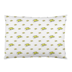 Cartoon Funny Weird Car Motif Pattern Pillow Case (two Sides) by dflcprintsclothing