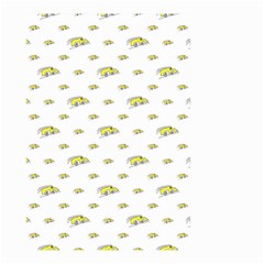 Cartoon Funny Weird Car Motif Pattern Small Garden Flag (two Sides) by dflcprintsclothing