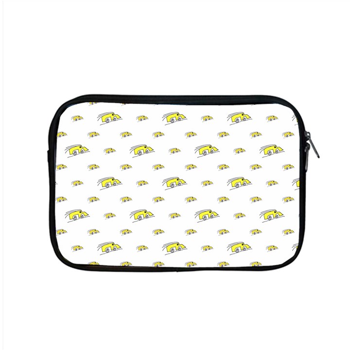 Cartoon Funny Weird Car Motif Pattern Apple MacBook Pro 15  Zipper Case