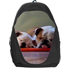 2 Sleeping Bulldogs Backpack Bag by SomethingForEveryone