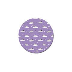 Pug Dog On A Cloud Golf Ball Marker (10 Pack) by SychEva