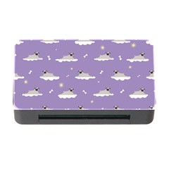 Pug Dog On A Cloud Memory Card Reader With Cf by SychEva