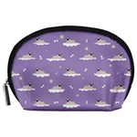 pug dog on a cloud Accessory Pouch (Large) Front