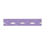 pug dog on a cloud Flano Scarf (Mini) Front