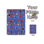 Blue 50s Playing Cards 54 Designs (Mini) Front - Spade9