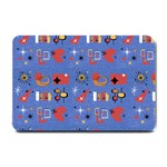 Blue 50s Small Doormat  24 x16  Door Mat