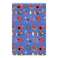 Blue 50s Shower Curtain 48  X 72  (small) 