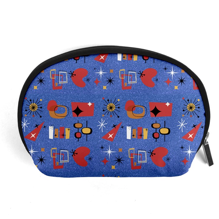 Blue 50s Accessory Pouch (Large)