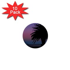 Sunset Coastal Scene, Montevideo Uruguay 1  Mini Buttons (10 Pack) 