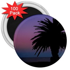 Sunset Coastal Scene, Montevideo Uruguay 3  Magnets (100 Pack) by dflcprintsclothing