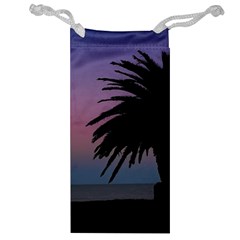 Sunset Coastal Scene, Montevideo Uruguay Jewelry Bag by dflcprintsclothing