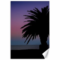 Sunset Coastal Scene, Montevideo Uruguay Canvas 24  X 36 