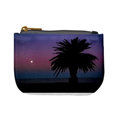 Sunset Coastal Scene, Montevideo Uruguay Mini Coin Purse by dflcprintsclothing